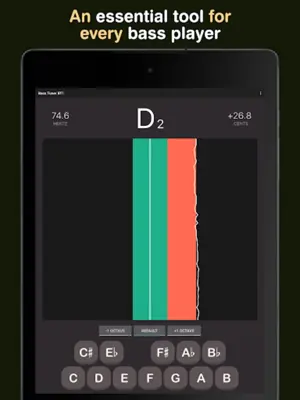 Bass Tuner BT1 android App screenshot 3