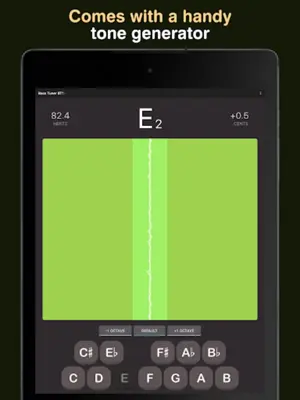 Bass Tuner BT1 android App screenshot 4