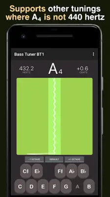 Bass Tuner BT1 android App screenshot 8